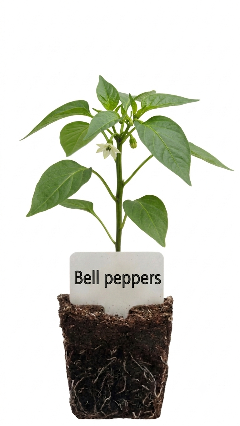 Bell Peppers Seedling